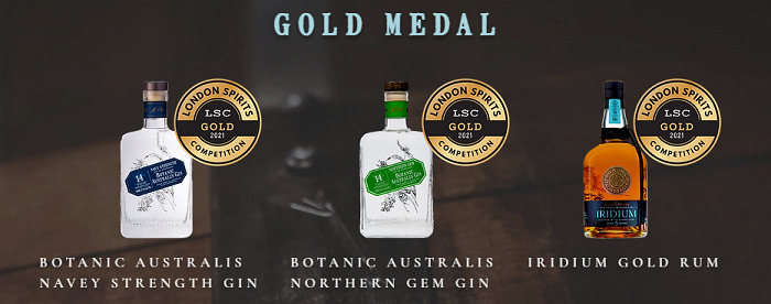 Mt. Uncle Distillery won the gold medal at LSC Two Gins out of 3 presented by Mt. Uncle Distillery won the gold medal at LSC