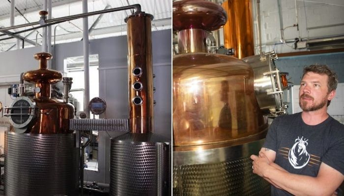 Boardroom Spirits Distillery (Left), Tim Mokes (Right) Boardroom Spirits Distillery (Left), Tim Mokes (Right)