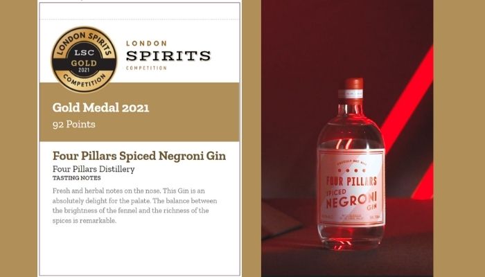 Four Pillars Spiced Negroni Gin Four Pillars Spiced Negroni Gin