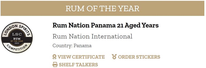 Best Rum Of The Year