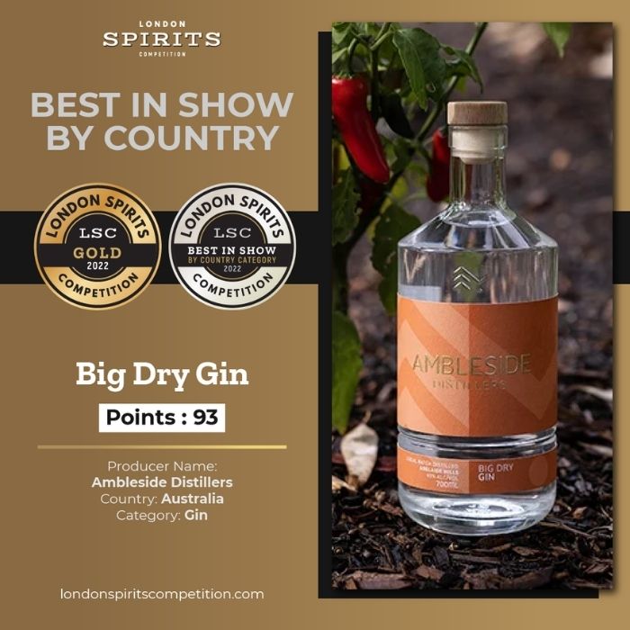 Ambleside Distillers’ Big Dry Gin Ambleside Distillers’ Big Dry Gin
