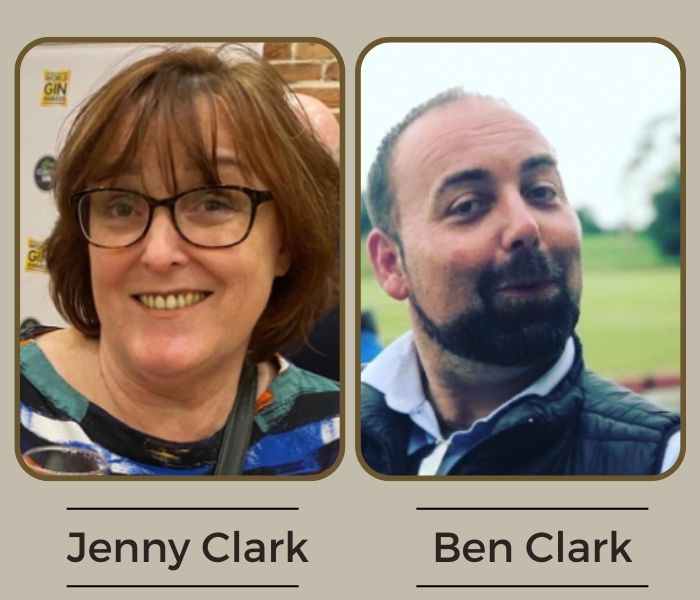 Jenny and Ben Clark Jenny and Ben Clark