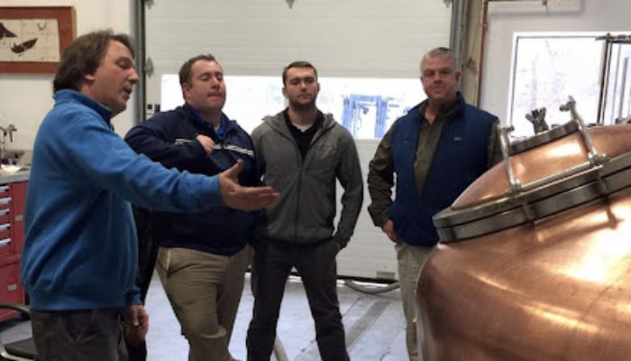 Founder and Master Distiller of Liberty Tree Distillers, Andrew McCabe Founder and Master Distiller of Liberty Tree Distillers, Andrew McCabe.