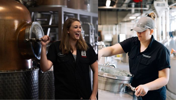 Kate Doerges, Distiller, at O'Shaughnessy Distilling Co. Kate Doerges, Distiller, at O'Shaughnessy Distilling Co.