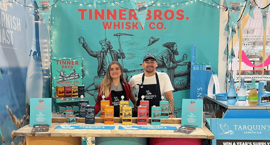 Tinner Bros Whisky and Tarquins Gin 