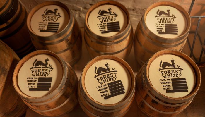 Forest Whiskey Barrels Image: Forest Whiskey Barrels