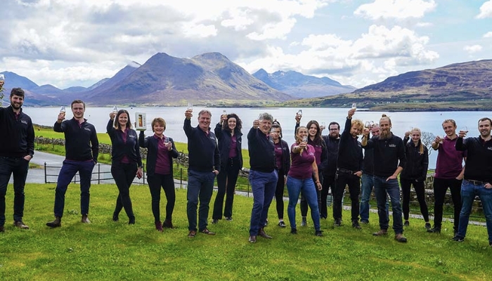 Image: Distillery team
