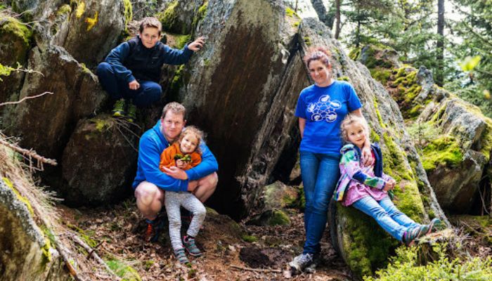 Werner Krauss with his Family Werner Krauss with his Family