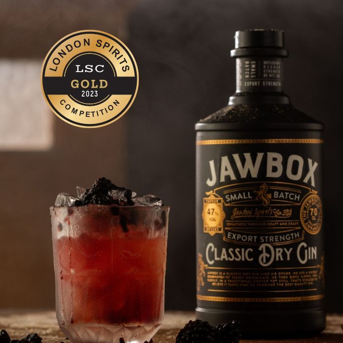 Image: Jawbox Export Strength Gin
