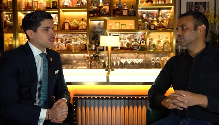 Federico Pavan, the Director of Mixology at the Donovan Bar with Sid Patel, CEO of Beverage Trade Network Federico Pavan, the Director of Mixology at the Donovan Bar with Sid Patel, CEO of Beverage Trade Network