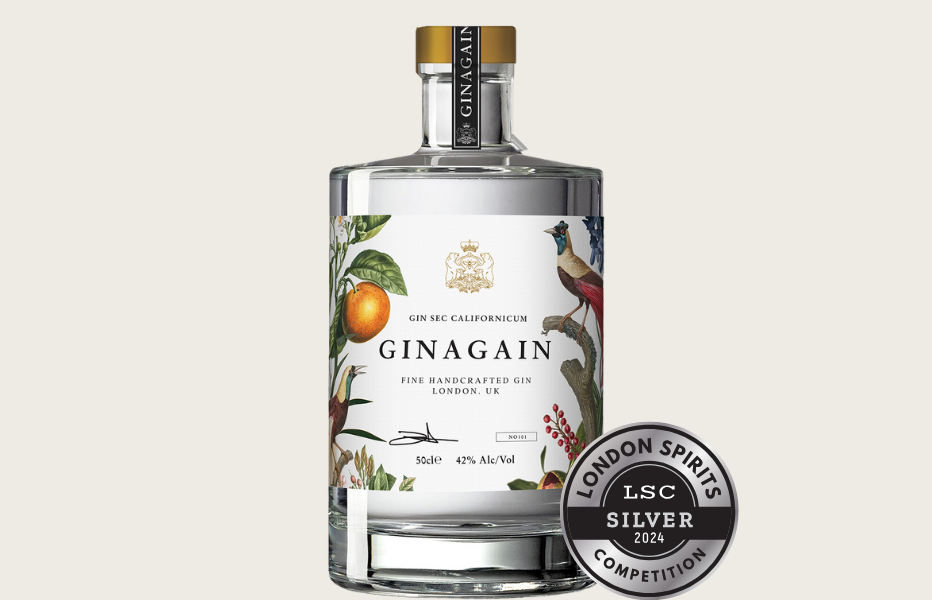 Ginagain - Winner of 2024 London Spirits Competition 2024 London Spirits Competition Winner - Ginagain