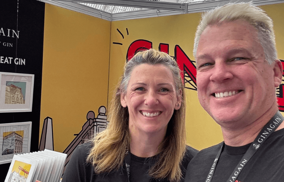 Stephanie Pratt and Rick Allen, Founders Of Ginagain Stephanie Pratt and Rick Allen, founders of Ginagain