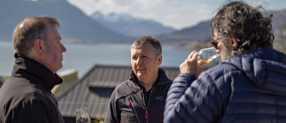 Alasdair Day with co-founder Bill Dobbie Alasdair Day with co-founder Bill Dobbie