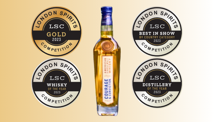 Gold, Whisky of The Year, Best in The Show (By Country), & Best Distillery of The Year