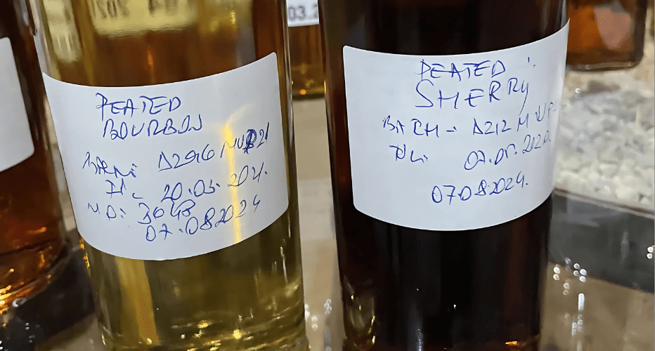 Peated Bourbon and Sherry Peated Bourbon and Sherry