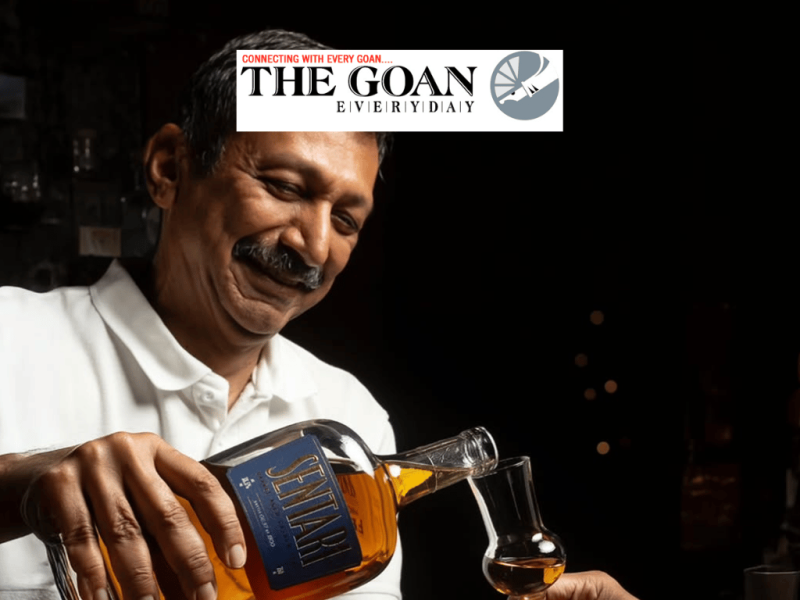 Photo for: Sentari barrel-aged cashew feni brings home the gold